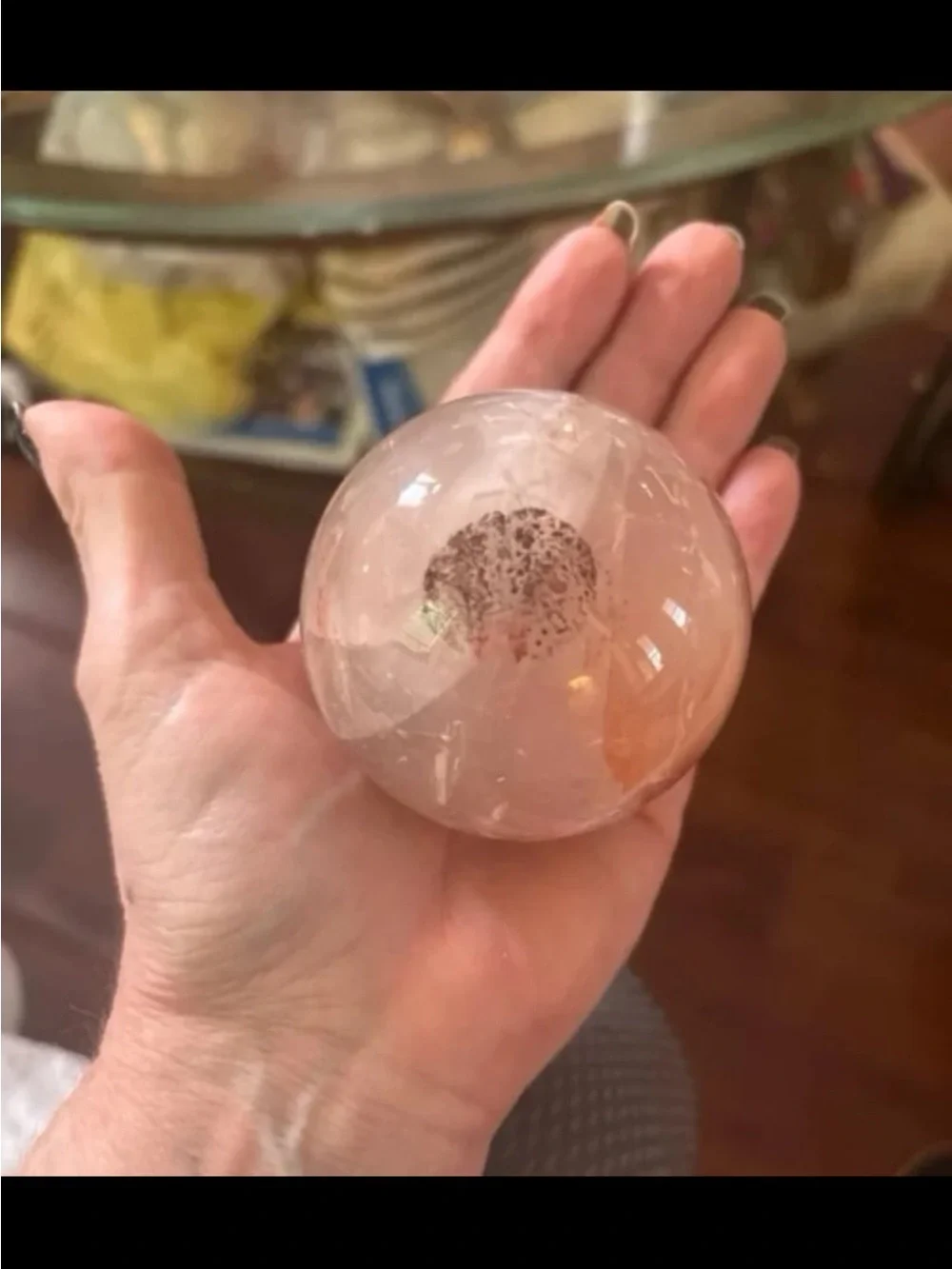 Hematoid Phantom Quartz with Dentritic